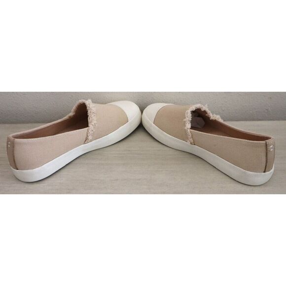 Splendid Women's Sz 6M Beige/Tan Aida Slip-On Canvas Sneakers - Picture 8 of 11